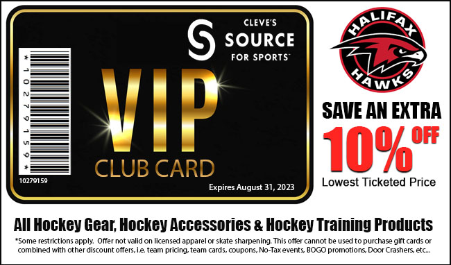 Hawks Hockey VIP E-Card 2022-23